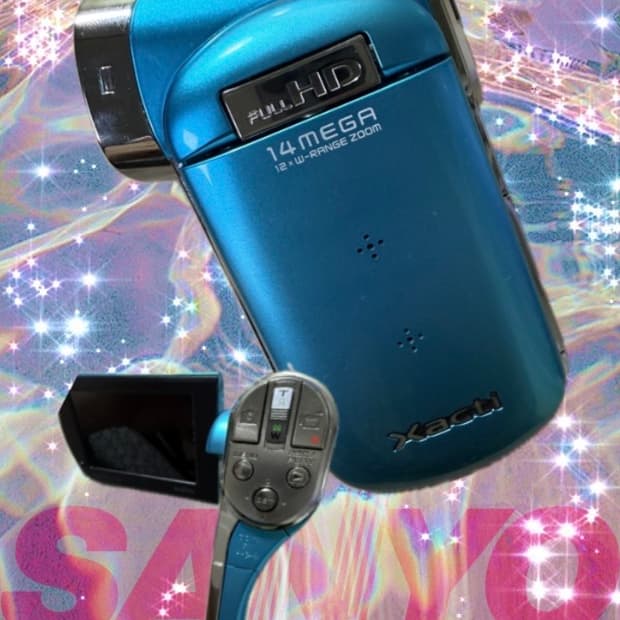 네고/새상품급) sanyo xacti cg100 산요 작티 빈티지 캠코더