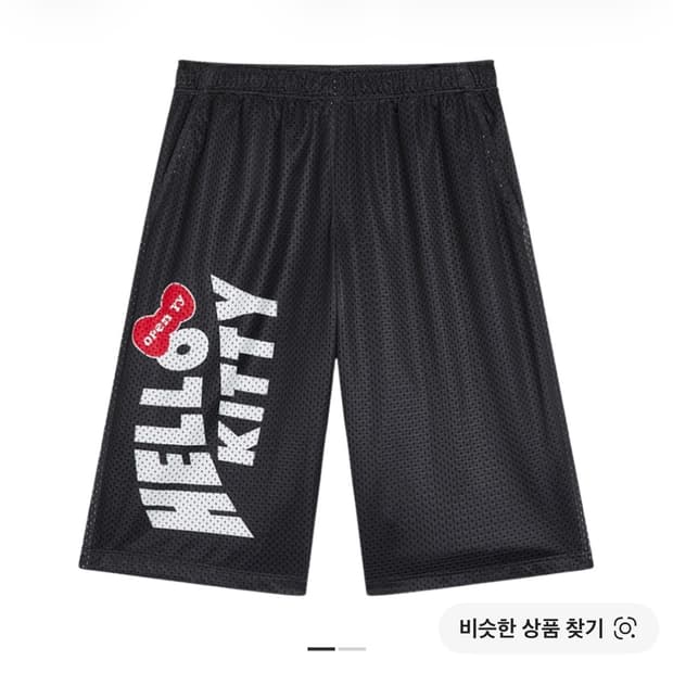 오픈YY 헬로키티 메쉬 쇼츠 블랙 