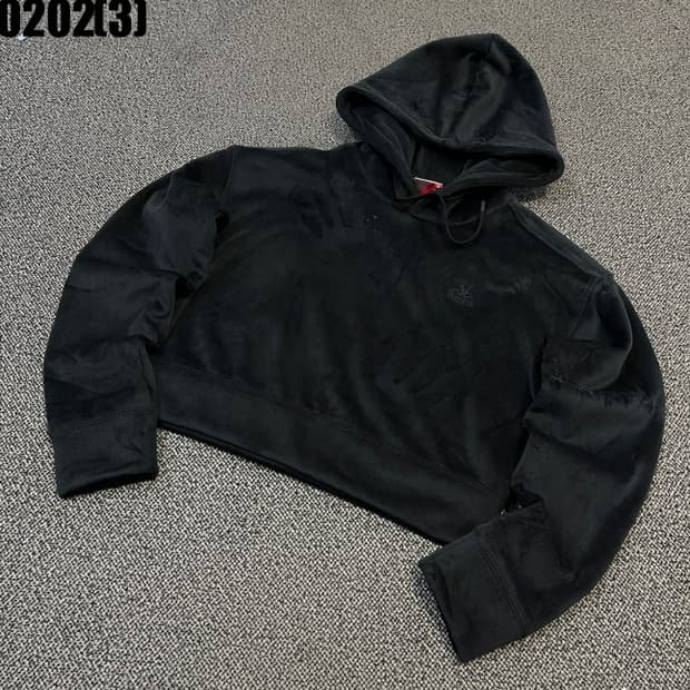 카파 크롭 후드티