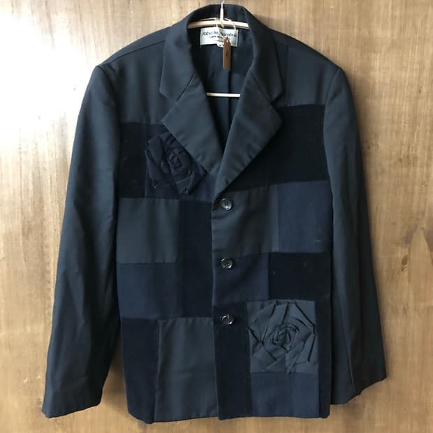 Comme des garcons 플라워 패치 블레이저 M