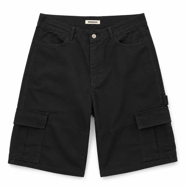 Oblique Pocket Bermuda Cargo Pants