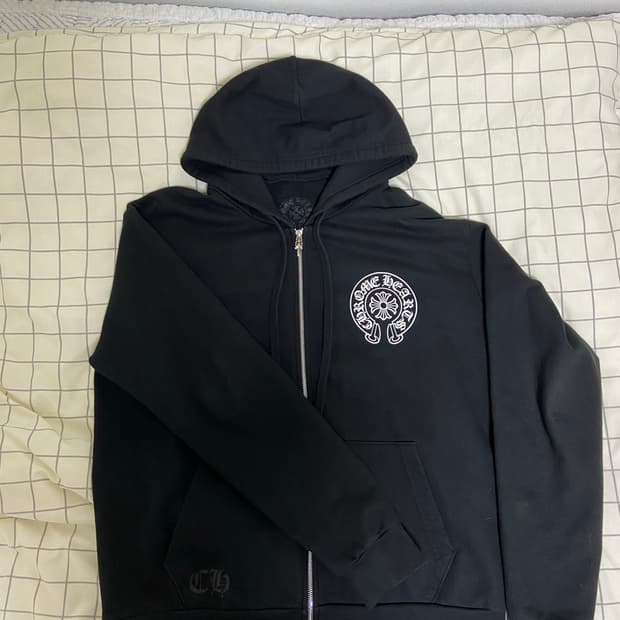 크롬하츠 홀스슈 홍콩 익스클루시브 후드집업 사이즈 m