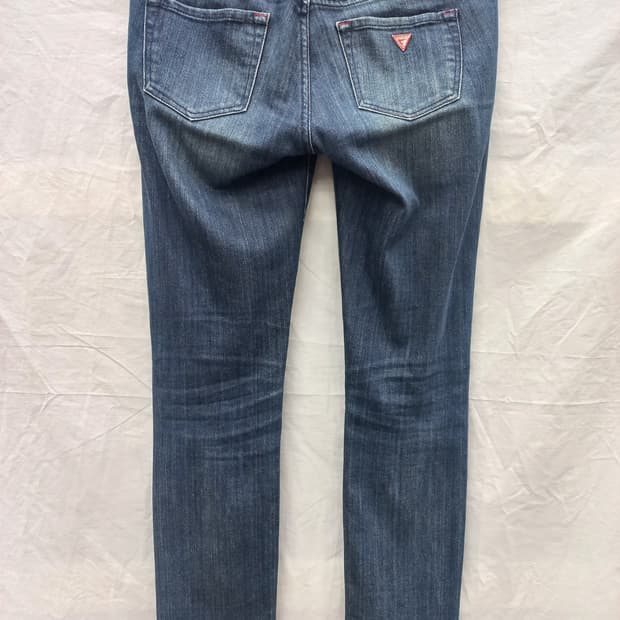 게스 청바지 스타렛 슈퍼 스키니 허리 27