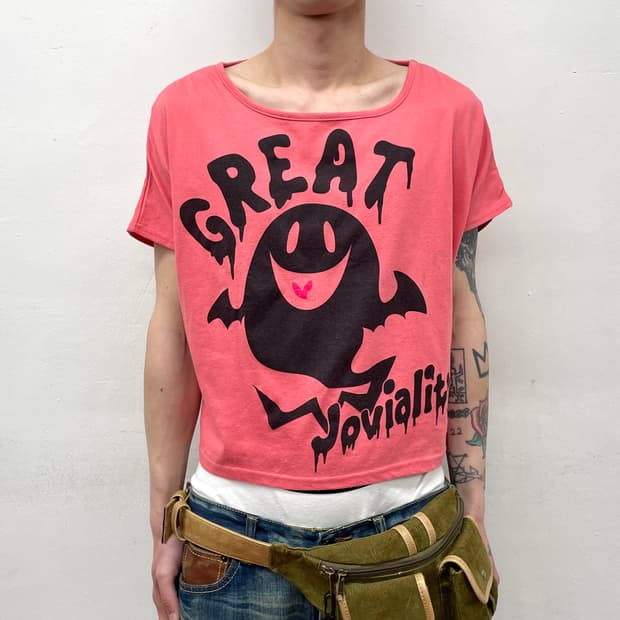 Cutie ghost pink t-shirt 