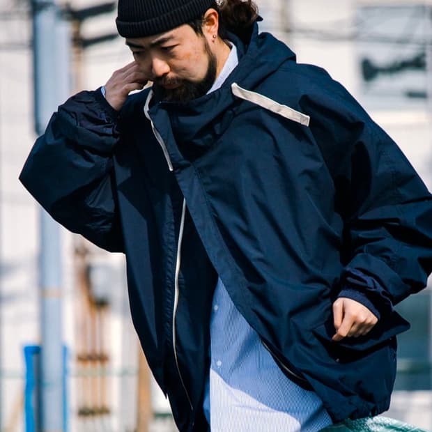 나나미카 후디드 덱 자켓 판매합니다(hooded deck jacket)