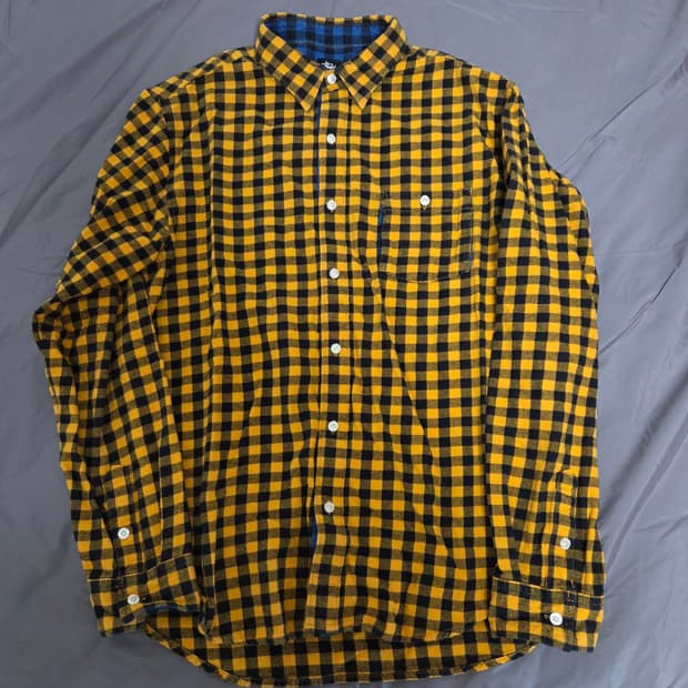 2000's 스투시(Stussy) 체크 플란넬 셔츠