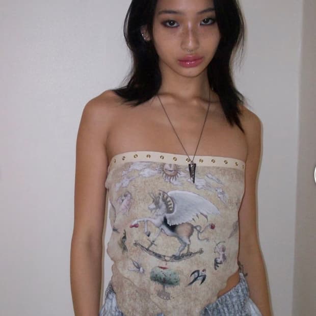 익스파이어드걸 우디 홀스 반다나 탑