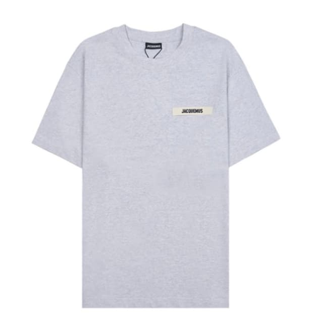 자크뮈스 Le T-Shirt Gros Grain멜란지 XL / 오버핏