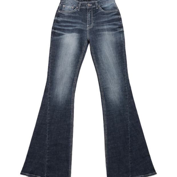 새상품) 시너진 캣워싱 데님팬츠 딥블루 L