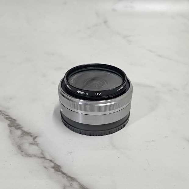소니 16mm 미러리스 실버 단렌즈 E SEL16F28