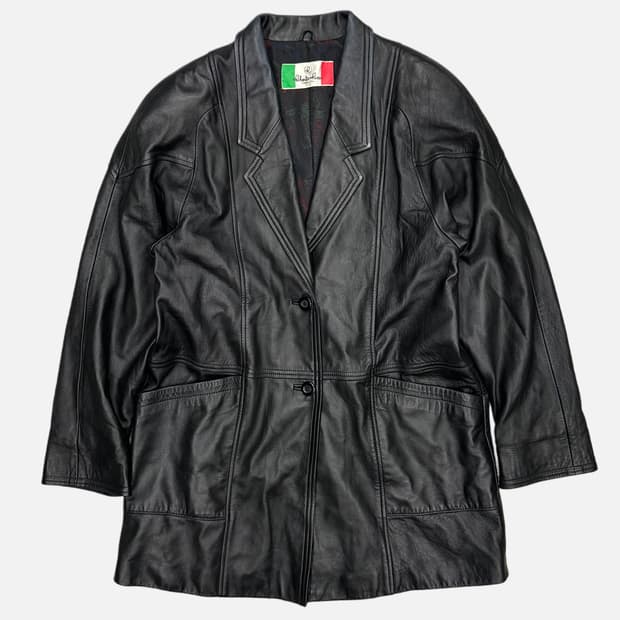 sheep skin leather jacket