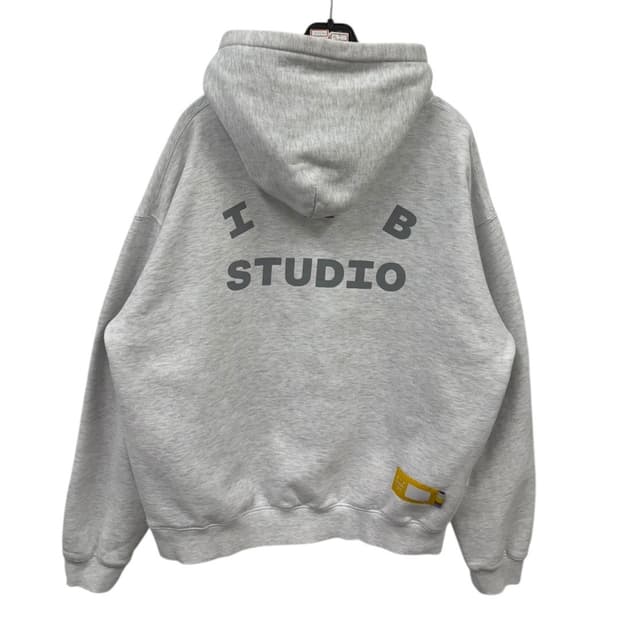 아이앱 스튜디오 백로고  후드티