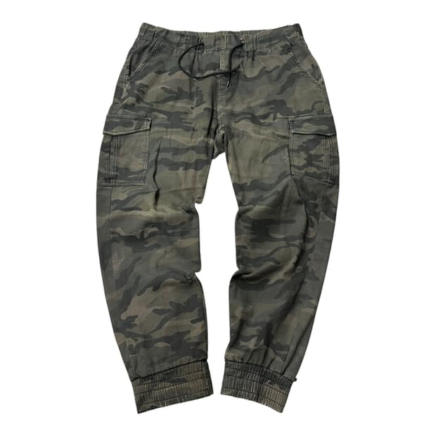 ✨ (바배) 빈티지 카고 카모 조거 팬츠 