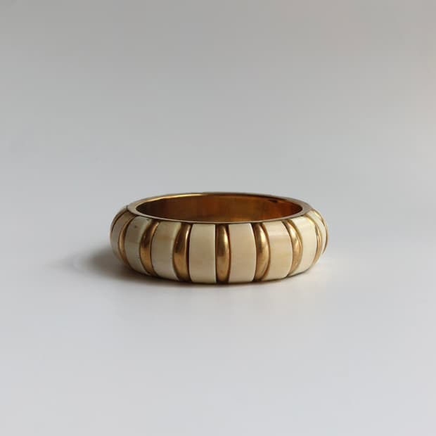 ivory stripe bangle