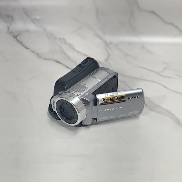 풀박스 소니 DCR-SR220 60Gb 내장 실버 빈티지 핸디캠
