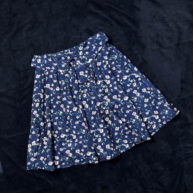 일본빈티지 리본 매듭 스커트