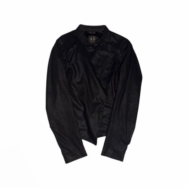 Armani Exchange Suede Rider Jacket