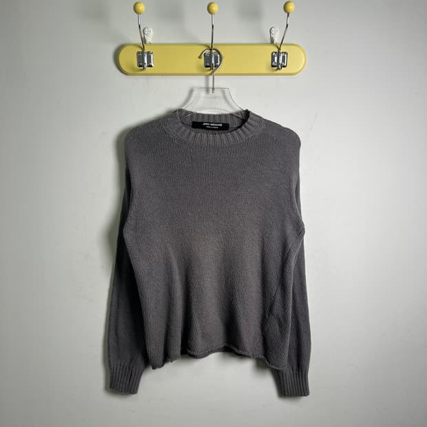 준야 와타나베 꼼데가르송 그레이 니트 스웨터