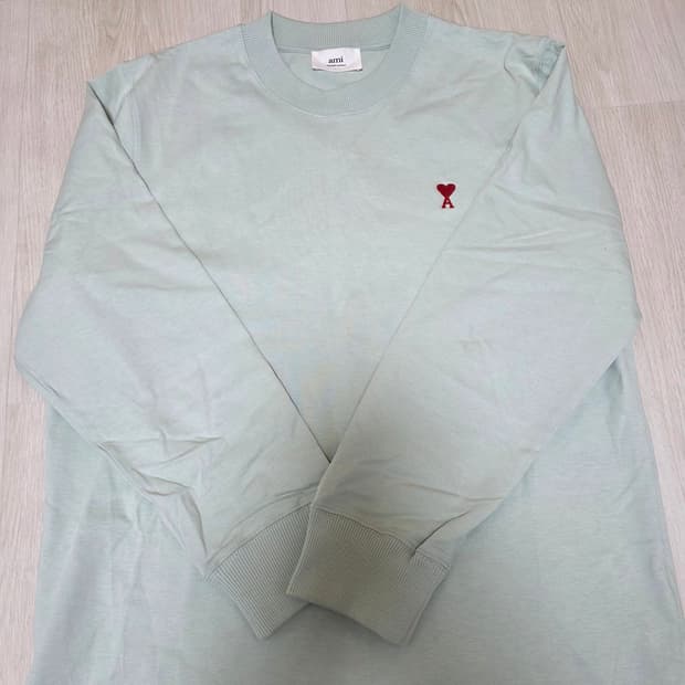아미 민트색 맨투맨 3xl