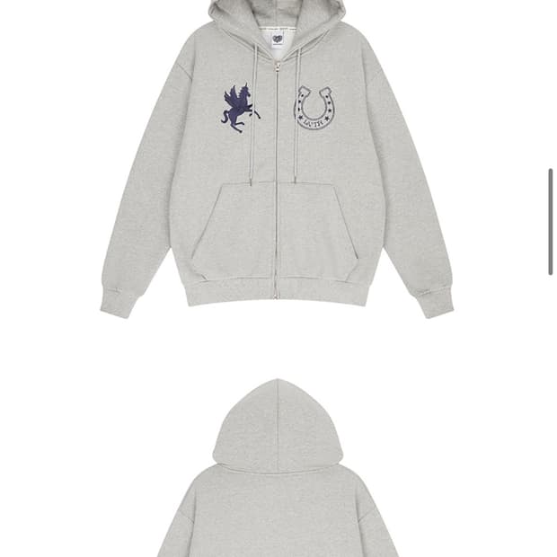 러브이즈트루 UNICORN 트레이닝 세트 그레이