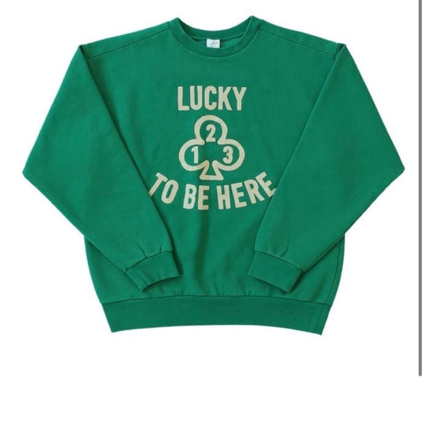 컬렉트피시스 THREE-LEAVES CLOVER SWEATSHIRTS