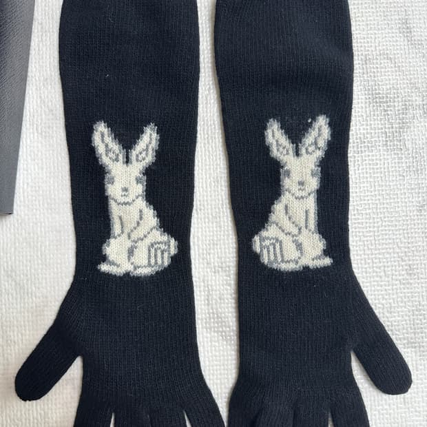 프라다 래빗 캐시미어 장갑