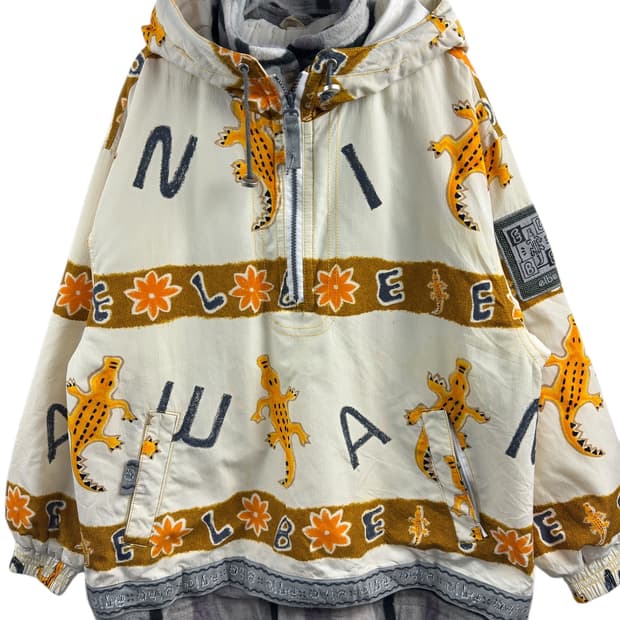 JPN 핀터 후리스 레이어드 아노락집업1548