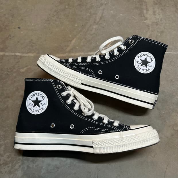 265) 컨버스 척테일러 척 70 블랙 신발 스니커즈