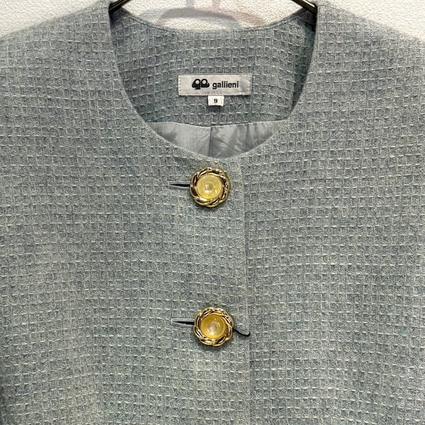 gallieni Tweed Jacket (Made In Japan)