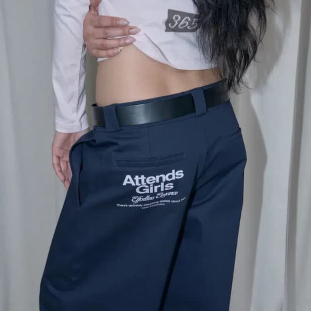 새상품) 어텐즈 girls chino pants 팬츠 네이비