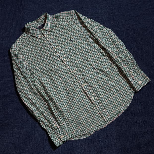 폴로 랄프로렌 체크 셔츠