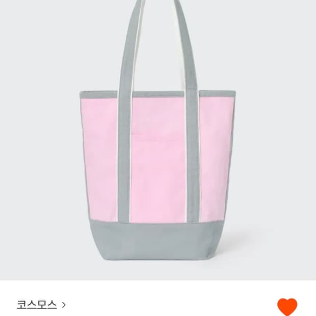 코스모스 캠퍼스백 에코백