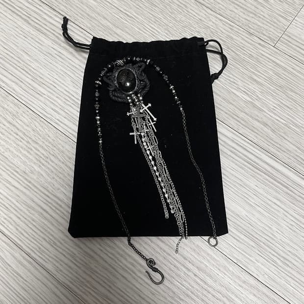 Vy001 Dangle Scorpion Beads Necklace