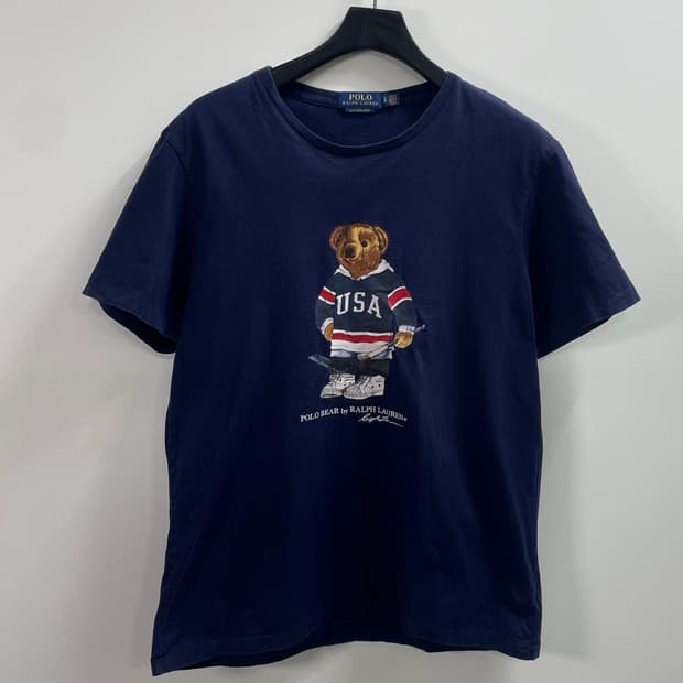 폴로 랄프로렌 베어 라운드 반팔티 (on.173)