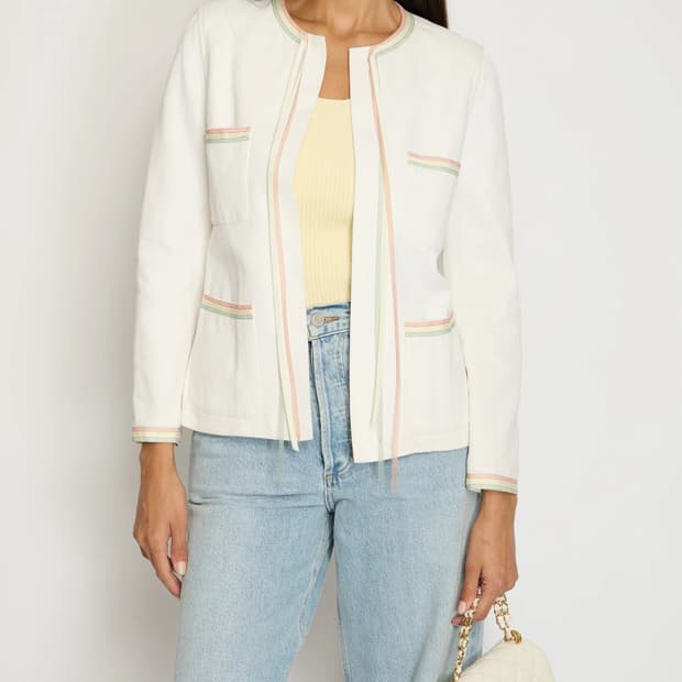 샤넬 자켓 38사이즈