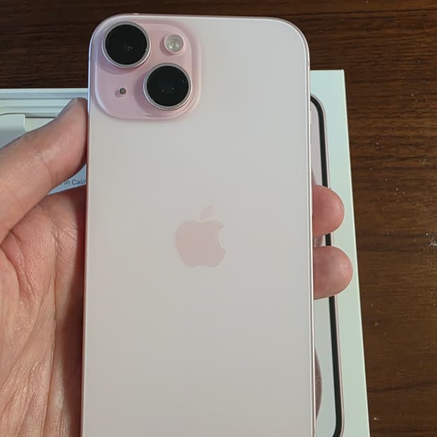 아이폰 15 256GB 핑크