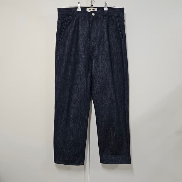 33 플랙 이집트 테이퍼드 P51 생지 데님팬츠 2024년 신형