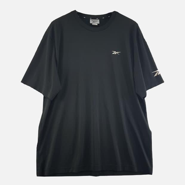 리복 블랙 남자 반팔티 110 N9045