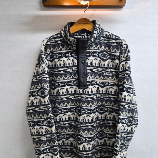 XL) 컬럼비아 헬베시아 하프스냅 플리스 풀오버 팝니다