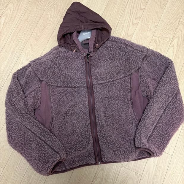 [M, 100-105] EE 누마레 후리스 플리스자켓 퍼플