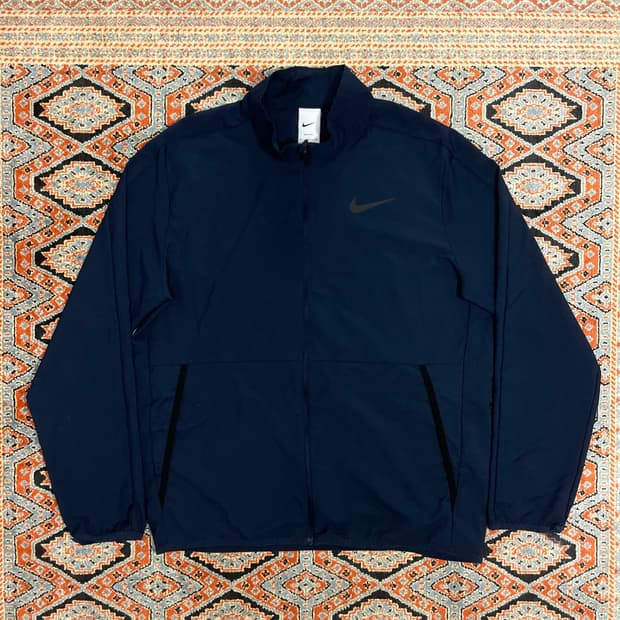나이키 스우시 네이비 집업 져지 자켓 남성105