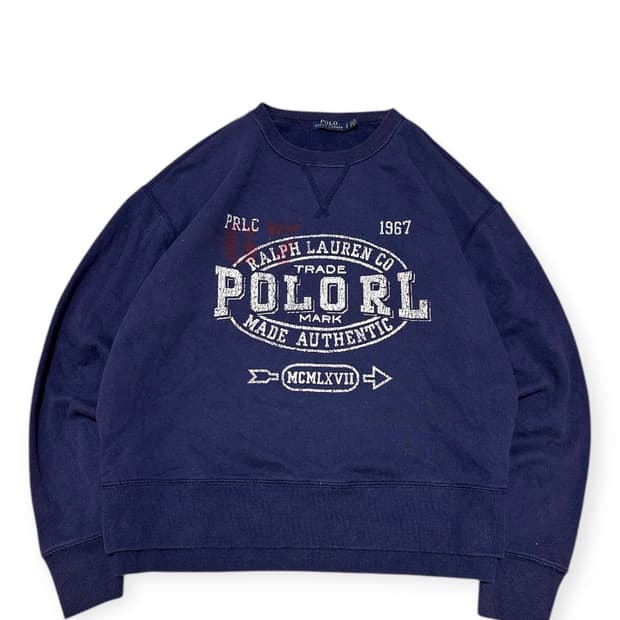 폴로 랄프로렌 네이비 맨투맨