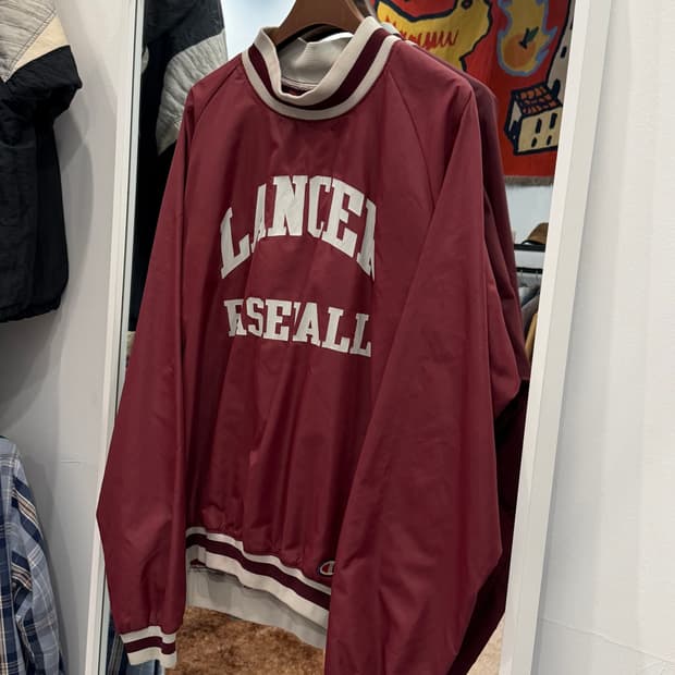 80-90s Champion BASEBALL 나일론 웜업 (USA)