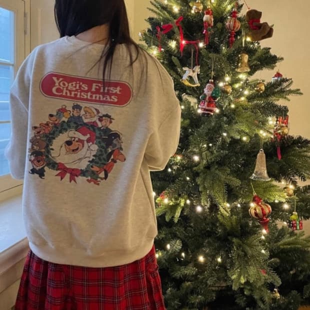 요기 기모 맨투맨