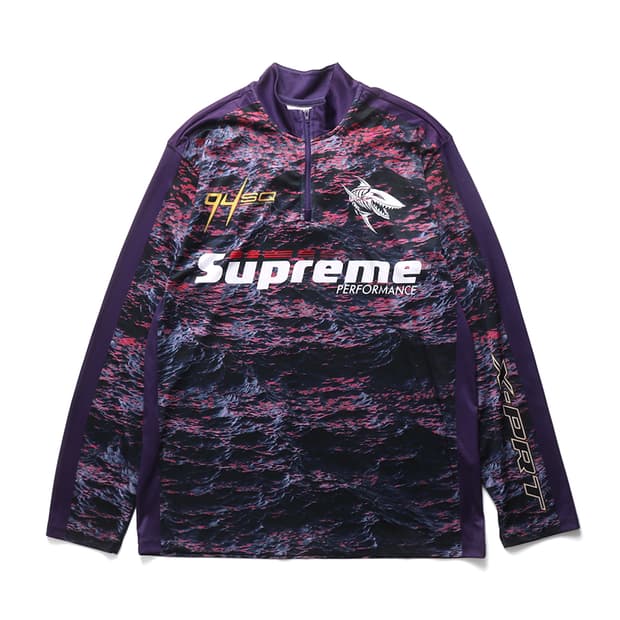 Supreme Waves Zip Pullover