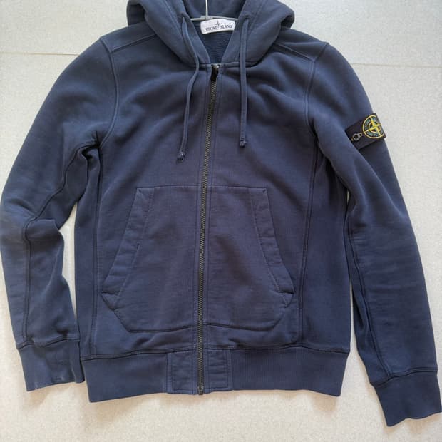 스톤아일랜드 후드집업 M 네이비
