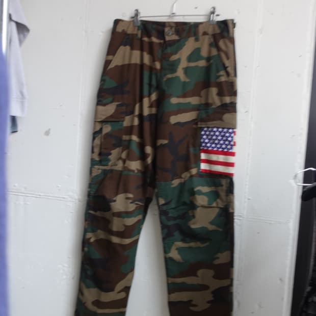 vintage military cargo pants