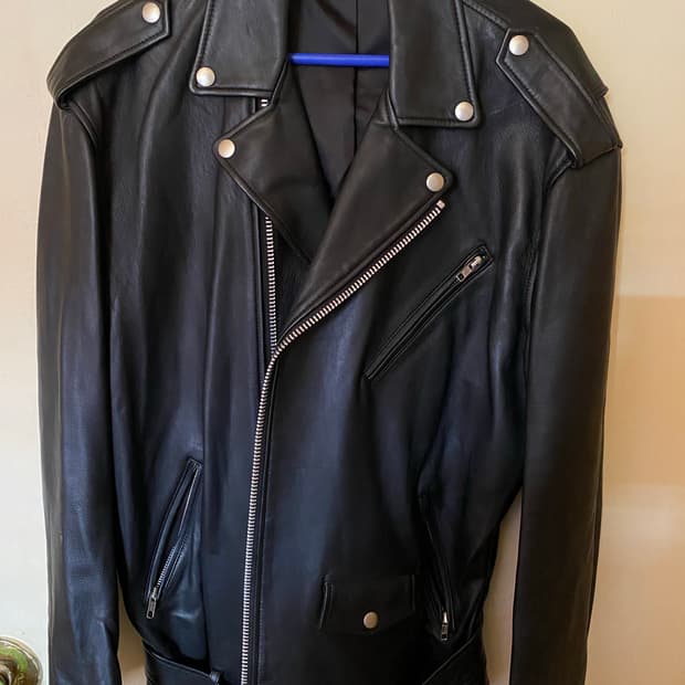 IN SILENCE 양가죽 자켓