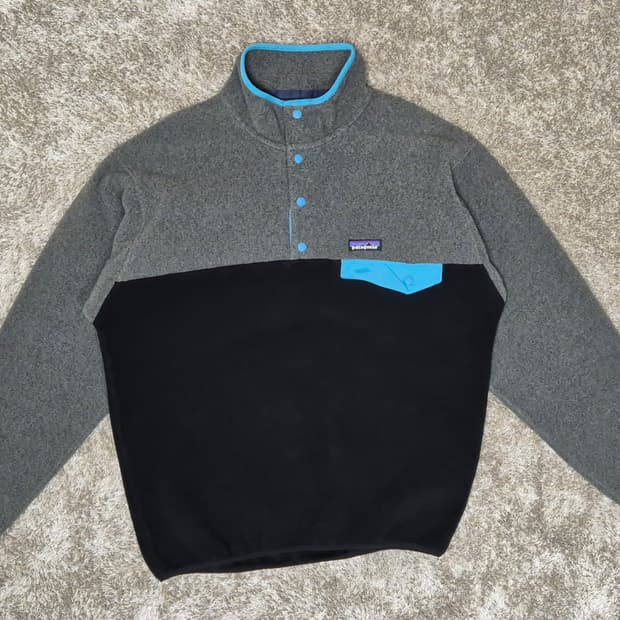 18s 파타고니아 신칠라 투톤 그레이/블랙 스카이블루