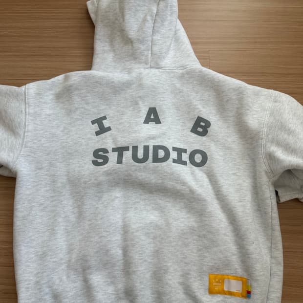 iab studio 24 기모 후드티